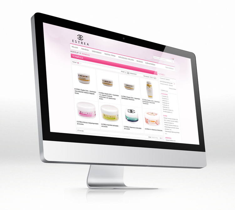 Estrea webshop