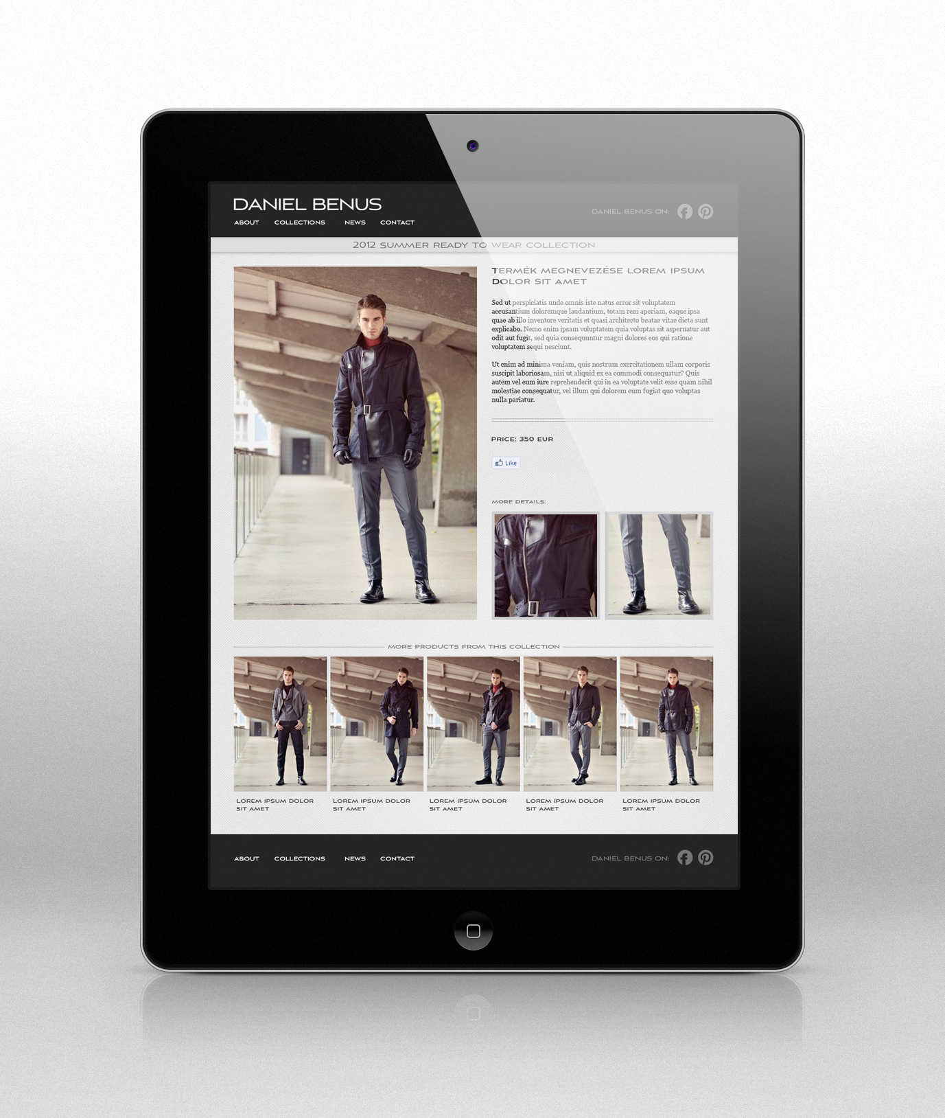 Daniel Benus website