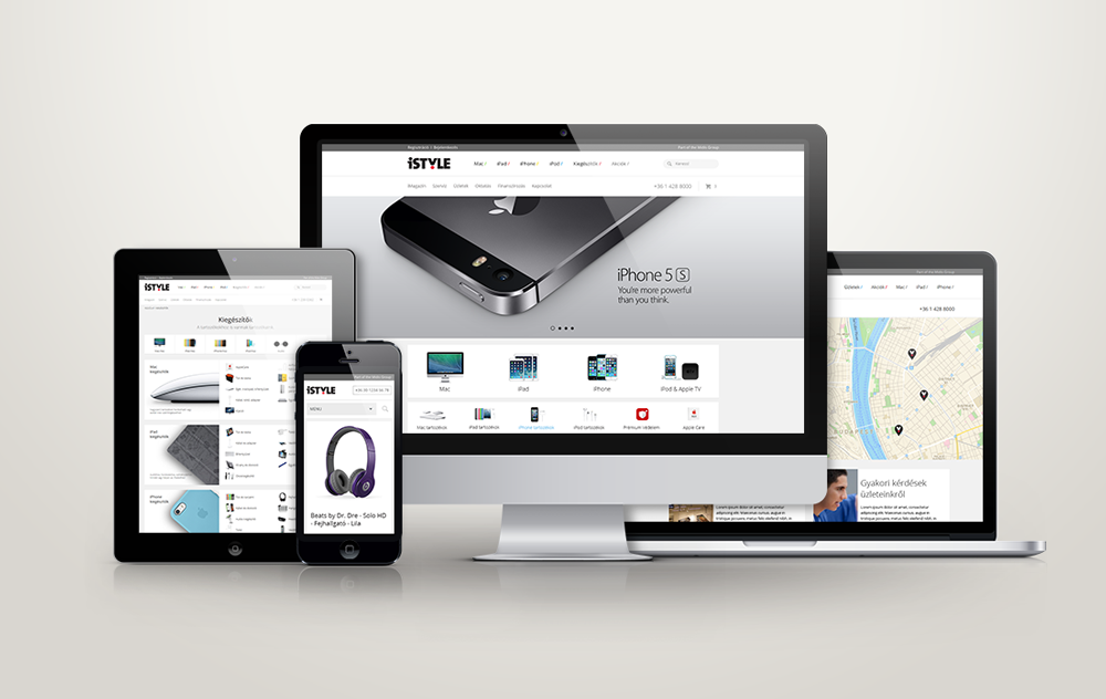 iSTYLE mockup