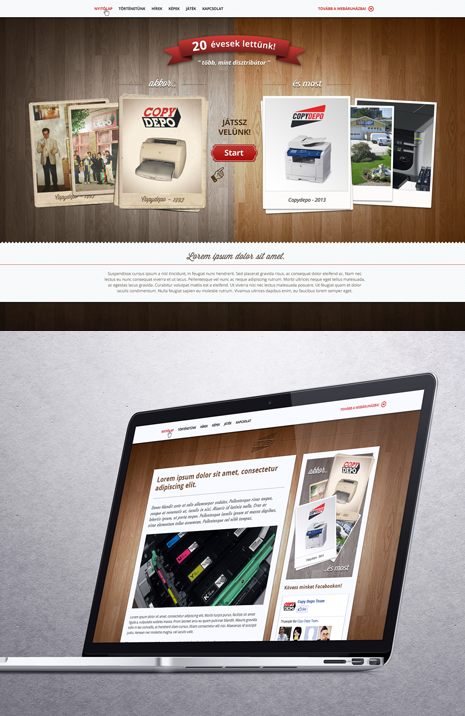 Copy Depo microsite