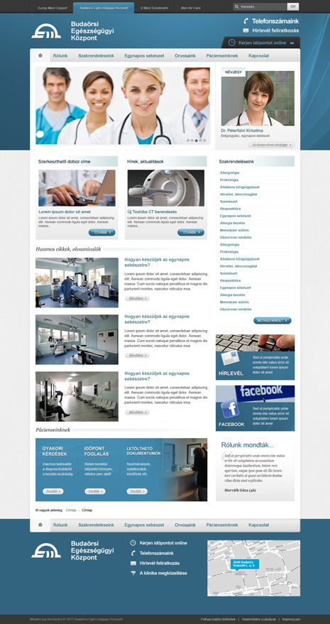 Europ-Med weboldalak