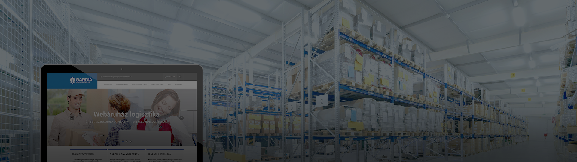 Így készült a Gardia website