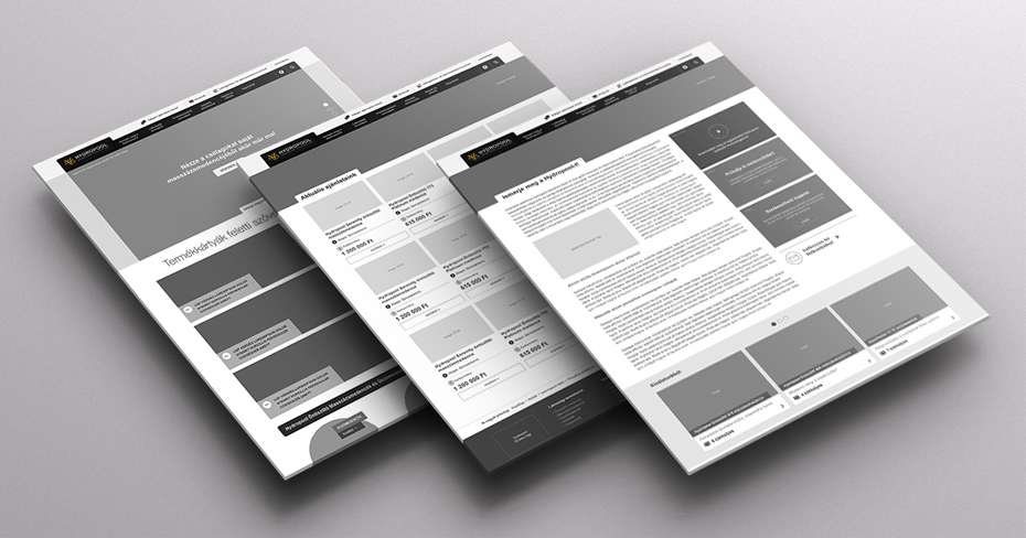 Hydropool UX tervezés