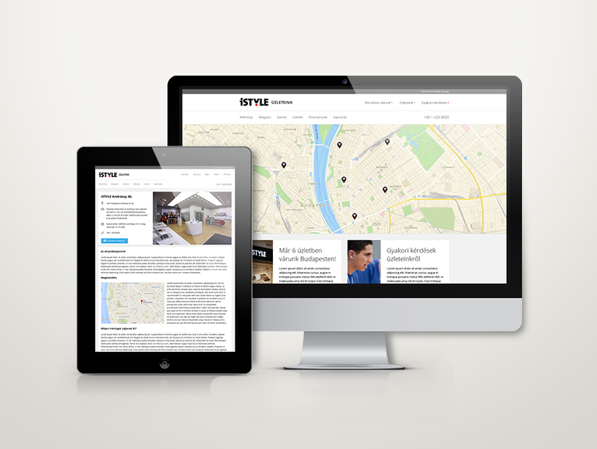 iSTYLE micrositeok