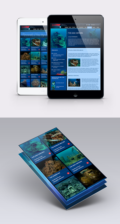 Roncsmerülés microsite