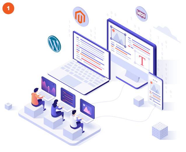 Magento, WooCommerce, WordPress fejlesztés