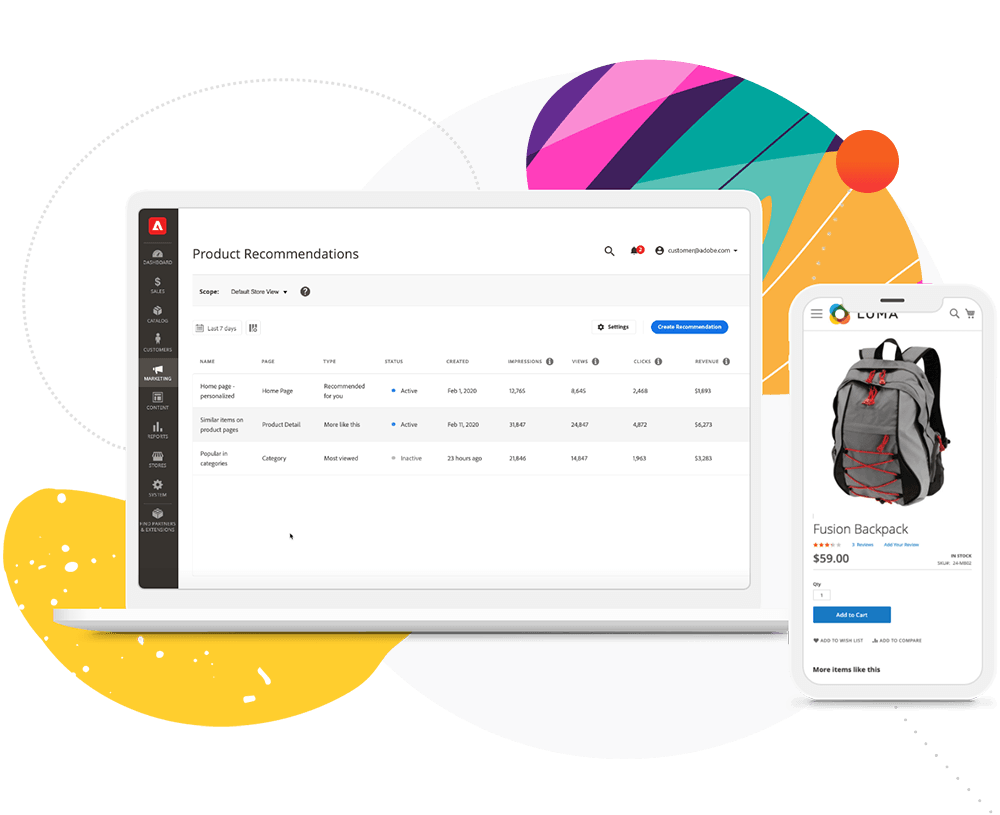 Adobe Commerce fejlesztés